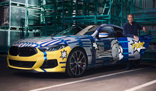 BMW 8 Series X Jeff Koons - front